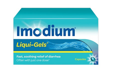 Imodium Liqui-Gels Diarrhea Relief - 12 Capsules - Simpsons Pharmacy