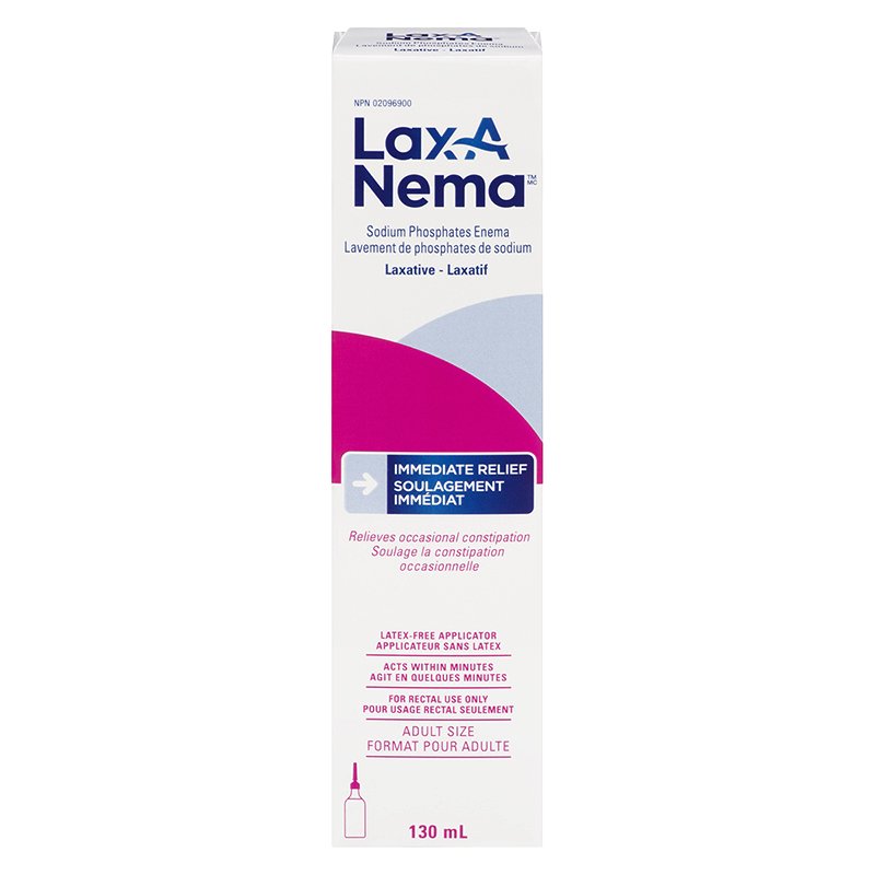 Lax-A-Nema Sodium Phosphates Enema Laxative - 130mL - Simpsons Pharmacy
