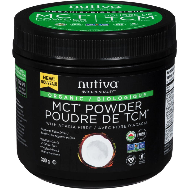 Nutiva Organic MCT Powder 300gr - Simpsons Pharmacy