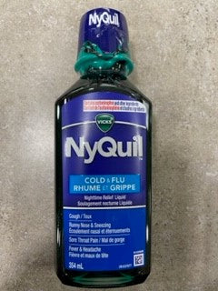 NyQuil Cold & Flu Nighttime Relief Liquid 354ml - Simpsons Pharmacy