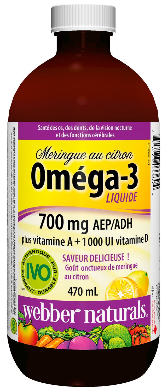 ber Naturals Omega3 Liquid 700mg EPA/DHA plus Vitamin A + 1000 IU
