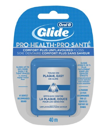 Oral B Glide Pro-Health Unflavoured Dental Floss 40m - Simpsons Pharmacy