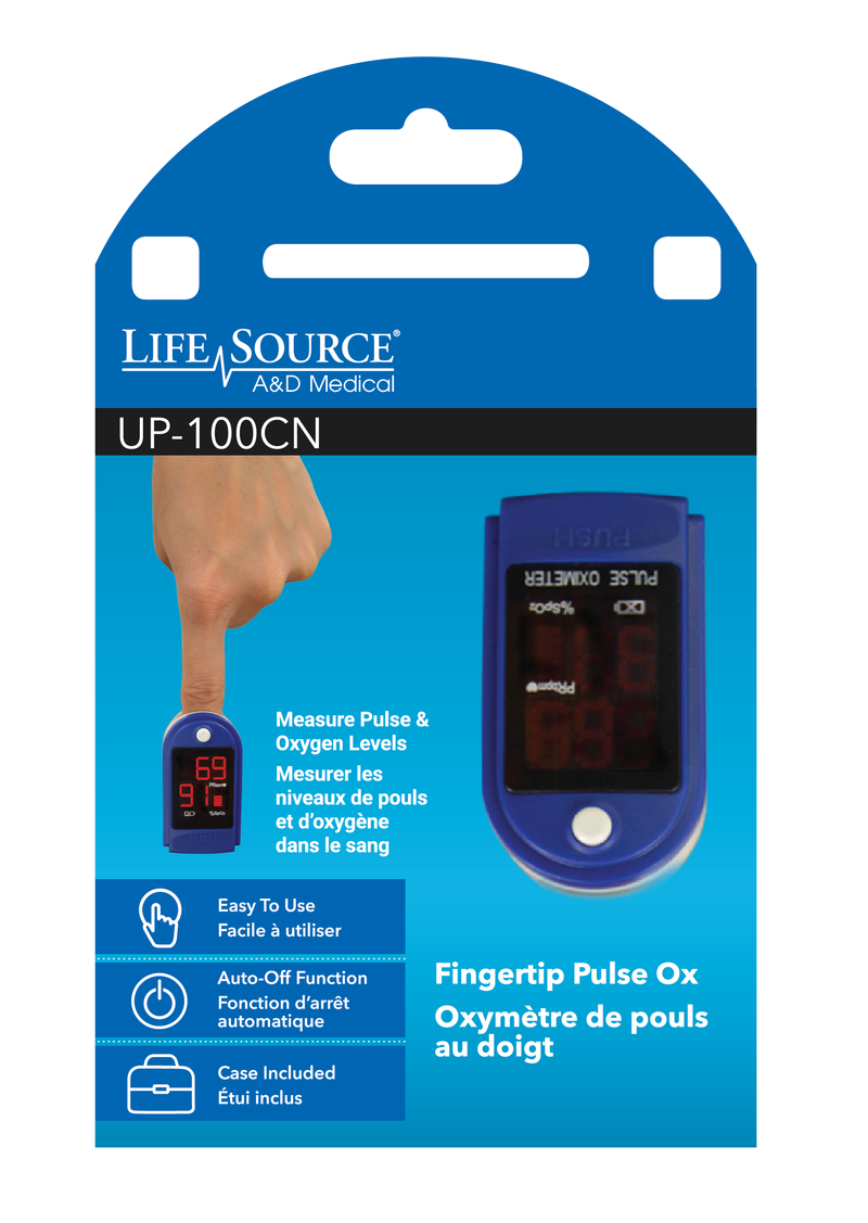 Life Source Fingertip Pulse Oximeter - Simpsons Pharmacy