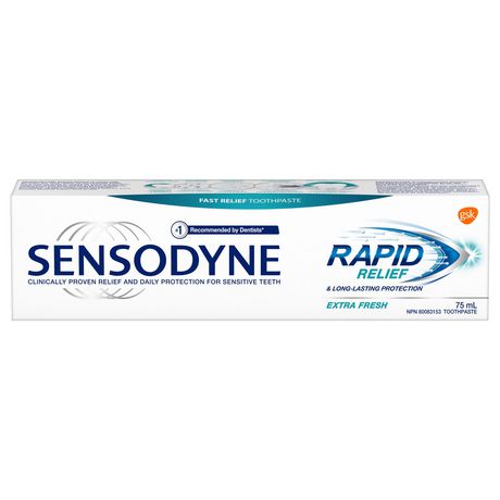 Sensodyne Rapid Relief & Long Lasting Protection Toothpaste 75mL - Simpsons Pharmacy