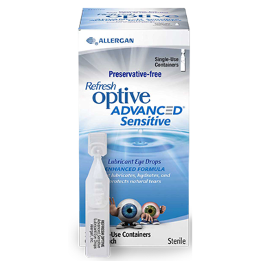 Refresh Optive Advanced Sensitive - 30 Single Use Containers - Simpsons Pharmacy