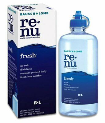Bausch+Lomb Renu Fresh Multi Purpose Contact Lens Cleaning Solution - 355mL - Simpsons Pharmacy