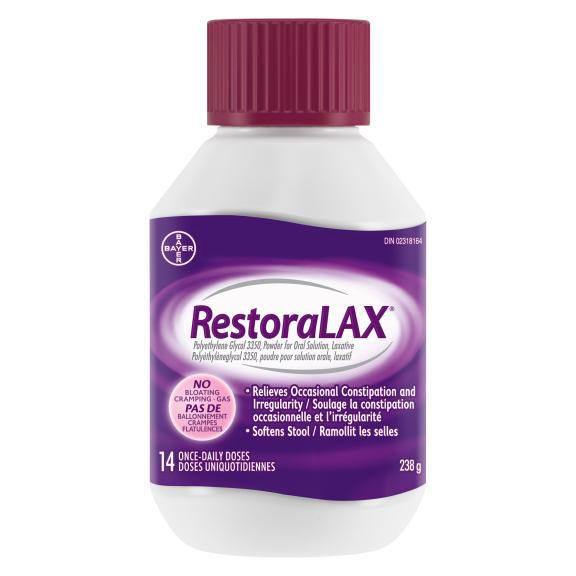 Restoralax Laxative Powder - 14 Doses (238g) - Simpsons Pharmacy