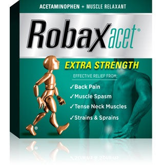 Robaxacet Extra Strength Back & Muscle Pain Relief - 18 Caplets - Simpsons Pharmacy