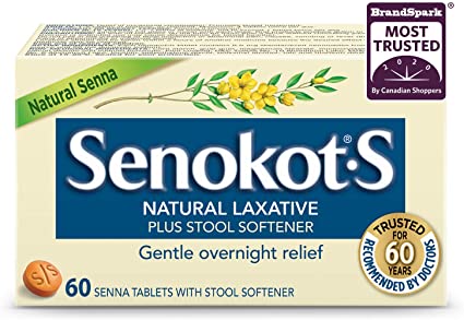 Senokot S 60 tablets - Simpsons Pharmacy