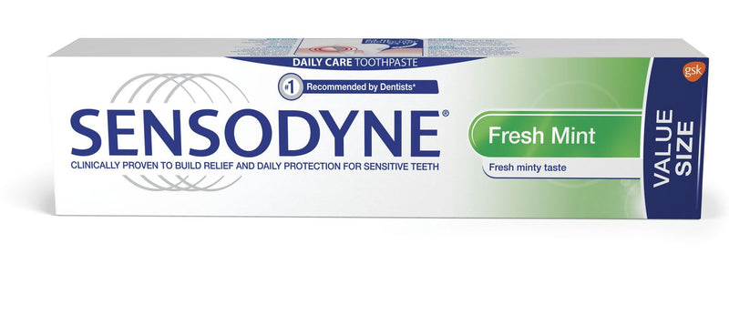 Sensodyne Fresh Mint Toothpaste VALUE SIZE 135mL - Simpsons Pharmacy