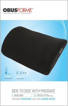 ObusForme Side to Side Lumbar Cushion with Massage - Simpsons Pharmacy