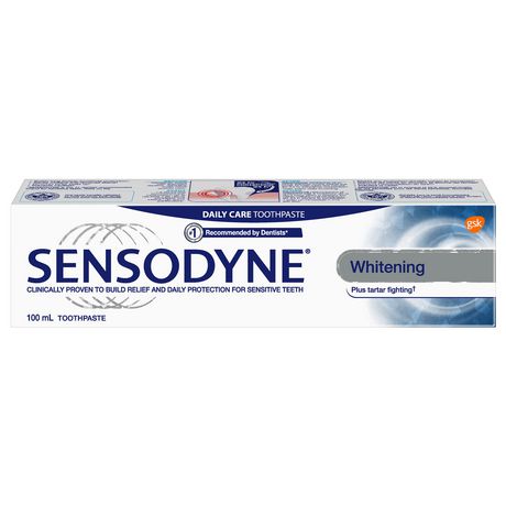 Sensodyne Whitening Plus Tartar Fighting Toothpaste 100mL - Simpsons Pharmacy