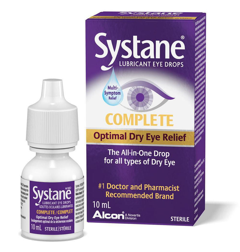 Systane Complete Lubricant Eye Drops Multi-Symptom Relief - 10mL - Simpsons Pharmacy