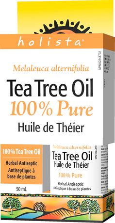 HOLISTA TEA TREE OIL 100% PURE 50ML - Simpsons Pharmacy