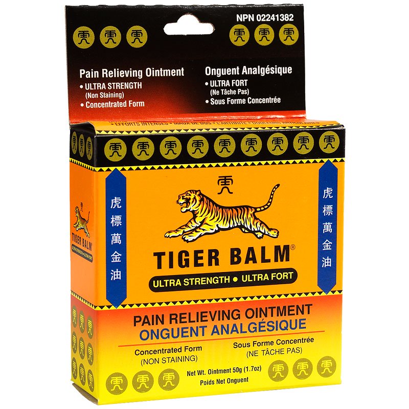 Tiger Balm Ultra Strength Pain Relieving Ointment - 50g - Simpsons Pharmacy