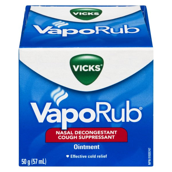 Vicks VapoRub Nasal Decongestant Ointment - 57mL - Simpsons Pharmacy