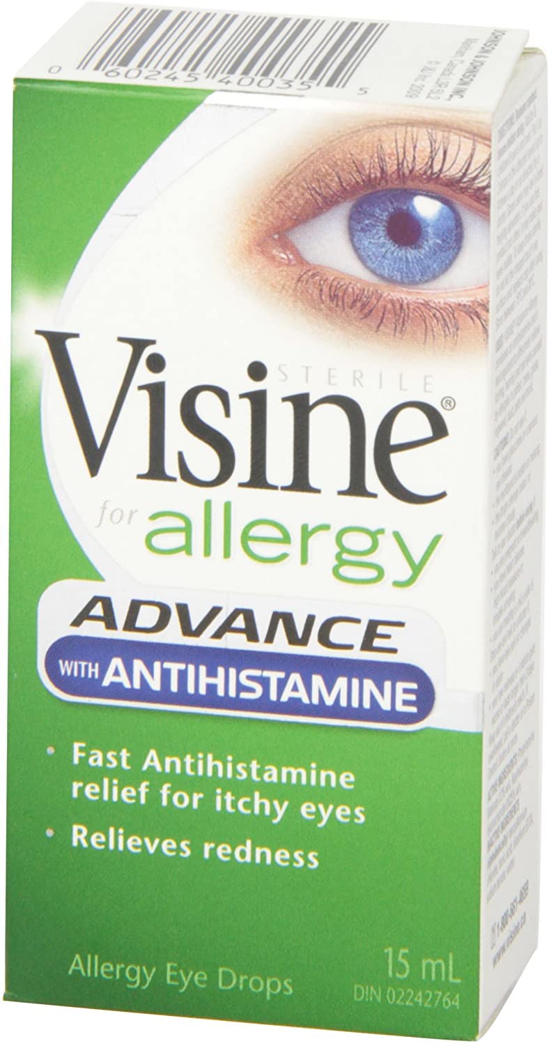 Visine for Allergy with Antihistamine - 15mL - Simpsons Pharmacy